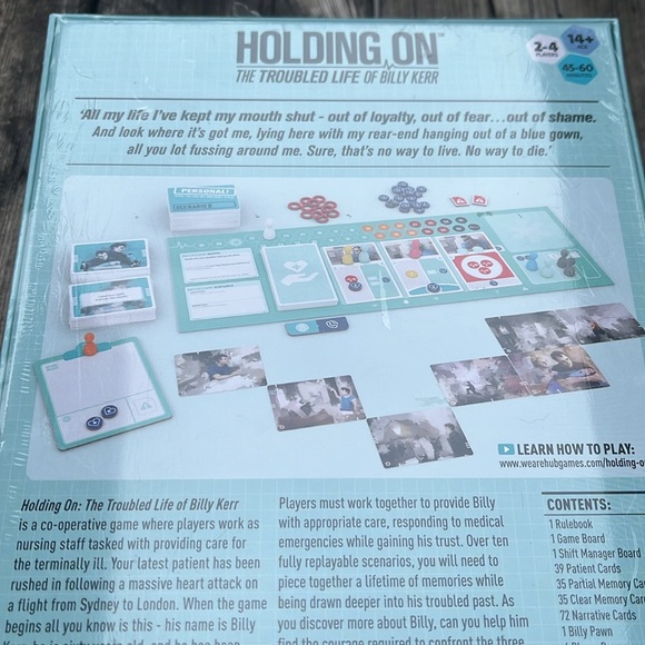 Holding On The Troubled Life Of Billy Kerr / New Sealed / Hub Games / 2018 - Picture 6 of 6